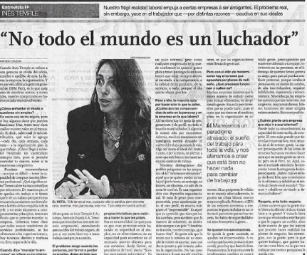 No todo el mundo es un luchador