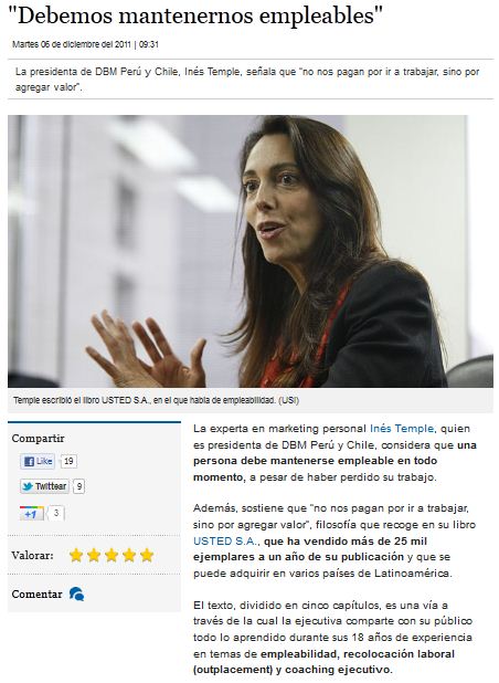 Debemos mantenernos Empleables