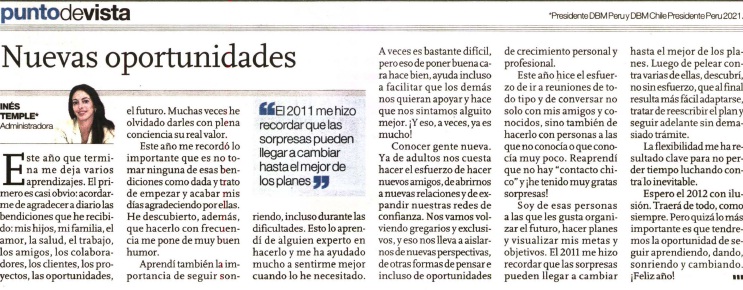 Nuevas oportunidades