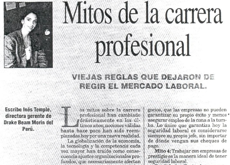 Mitos comunes sobre la carrera profesional