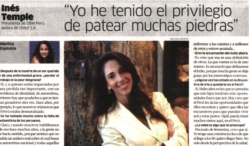 Yo he tenido el privilegio de patear muchas piedras