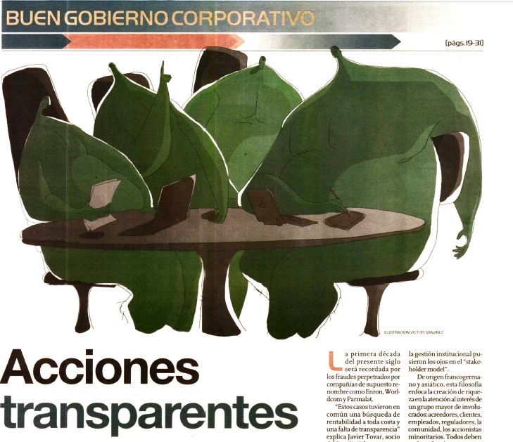 Acciones transparentes