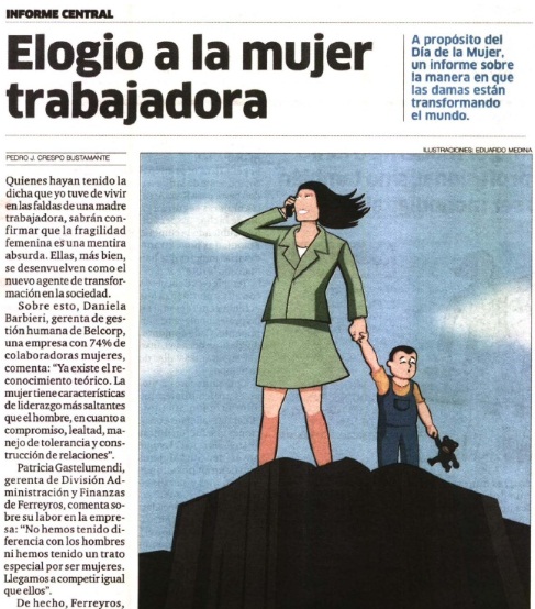 Elogio a la mujer trabajadora
