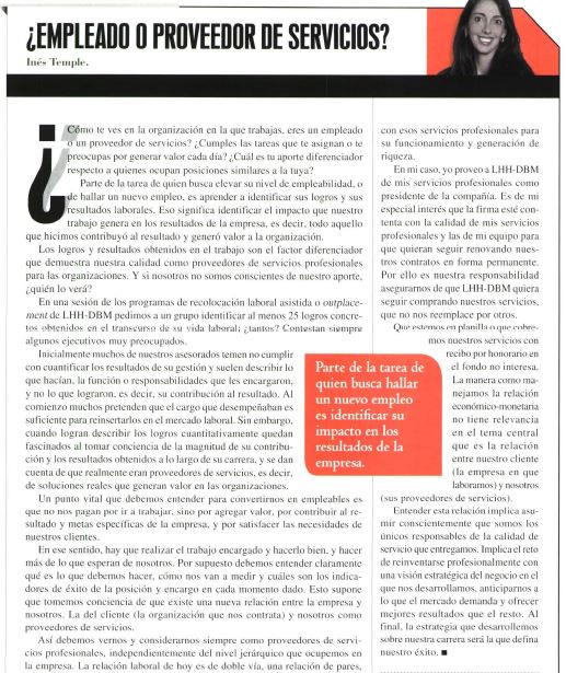 ¿Empleado o proveedor de servicios?