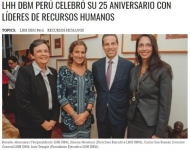 LHH DBM Perú celebró su 25 aniversario con líderes de recursos humanos