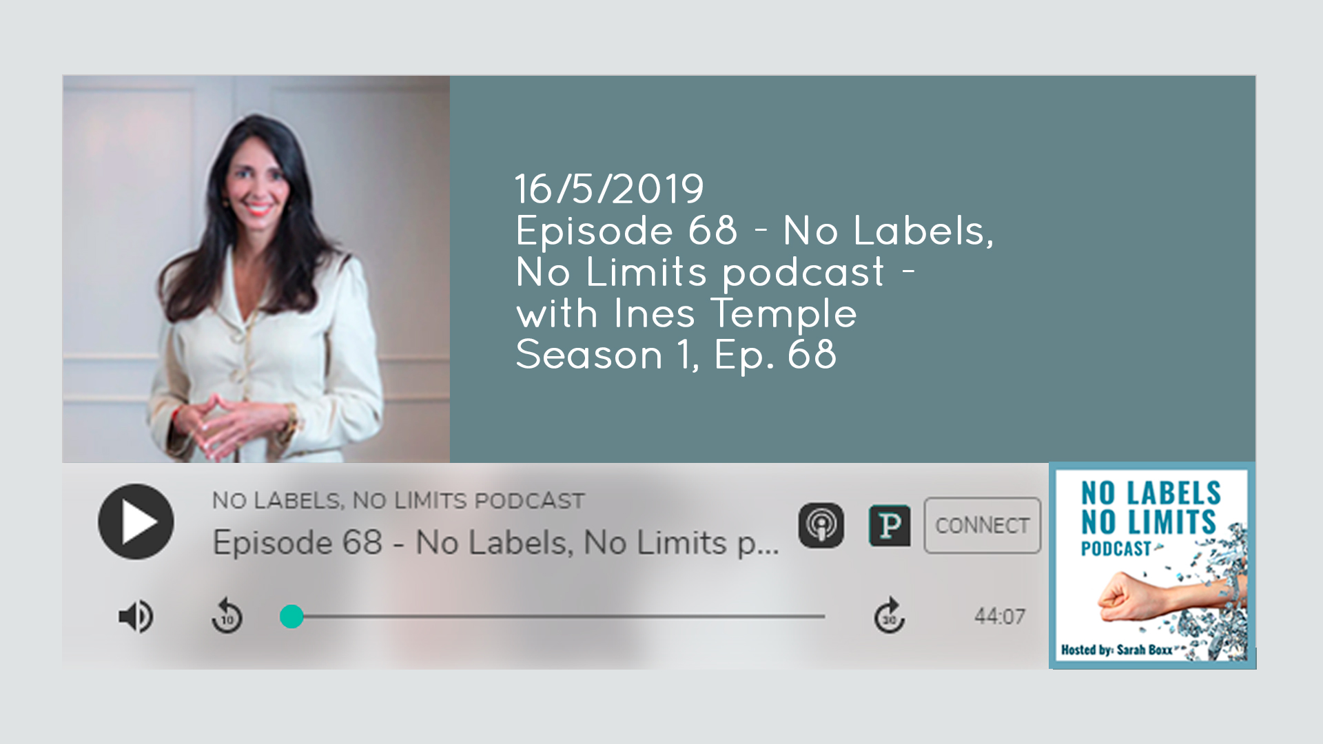 05 May - 16.05.19 No Labels, No Limits podcast cover
