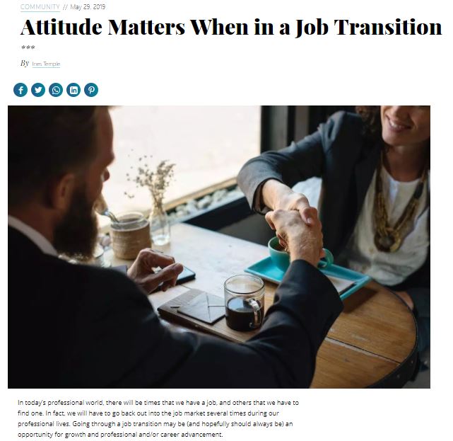 thriveglobal ines temple attitude matters when in a job transition 2019 may