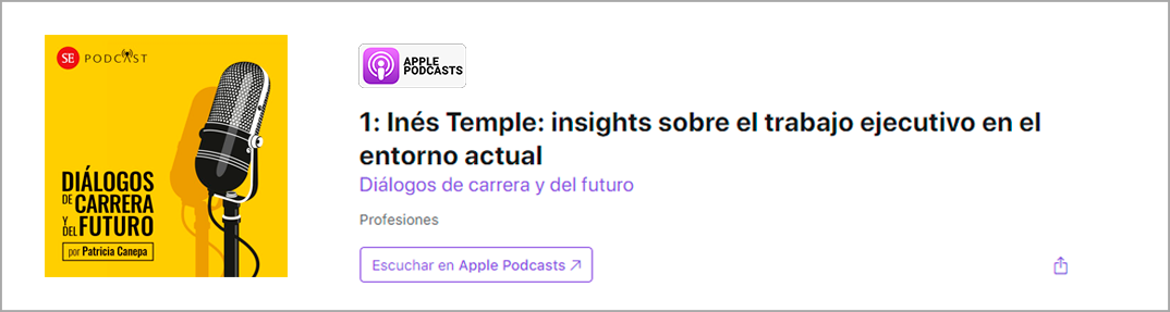 Insights sobre el trabajo ejecutivo en el entorno actual | Podcast "Diálogos de carrera y del futuro" 1 |  Patricia Cánepa | trabajo | 1 octubre, 2022 | LHH DBM Perú